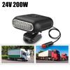 Electric Car Warm Fan 12V/24V Windshield Demister Portable Car Heater  Car Tools
