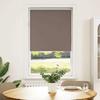 VidaXL Blackout Roller Blind Coffee 70x175cm Fabric Width 65.7cm, Day and Night Blind, Kitchen Blind, Blind 4011018