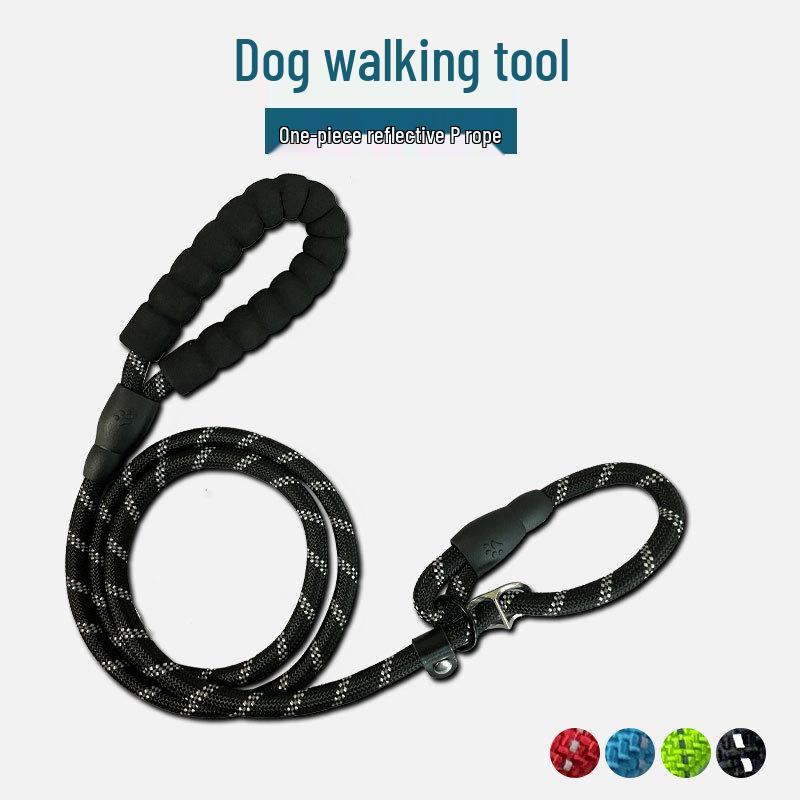 Reflective Double-Strand Anti-Choke Dog Leash