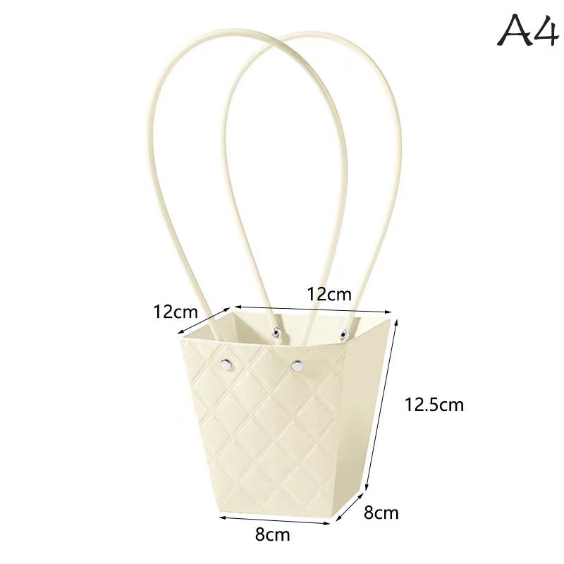 Portable Flower Packaging Box Wedding Decoration Gift Bag Diy Bouquet Packaging