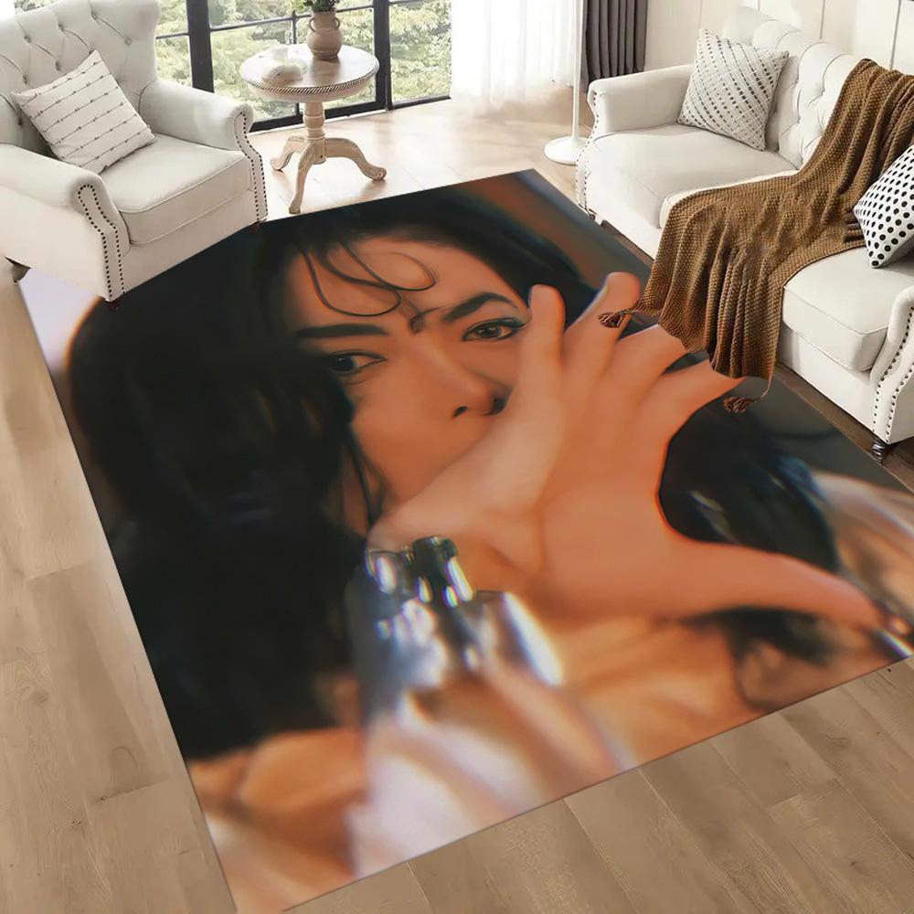 Michael Jackson 166 Floor Rug Office Rug Perfect for Entryway Outdoor Dormitory Hallway Anti-slip Rug Office home decor Wedding Party Gift