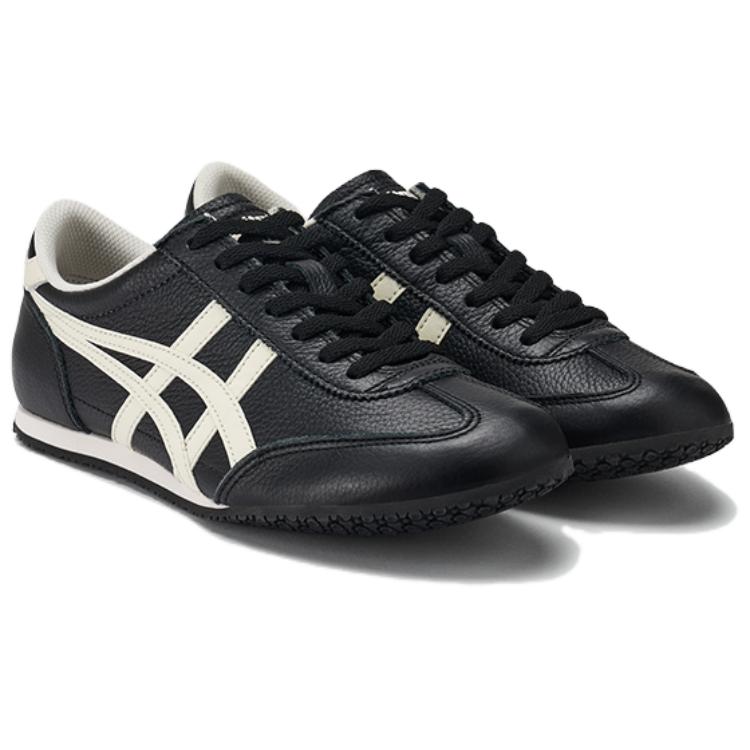 ONITSUKA TIGER Machu Racer Comfortable Versatile Slip Resistant Durable Low Top Casual Shoes Unisex Sneaker Black White 1183B770-002