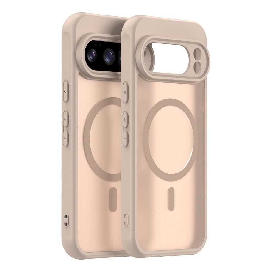Phone Case For Google Pixel 10 Pro Xl,Matte Magnetic Shockproof Hybrid Phone Cover For Google Pixel 10 Pro Xl