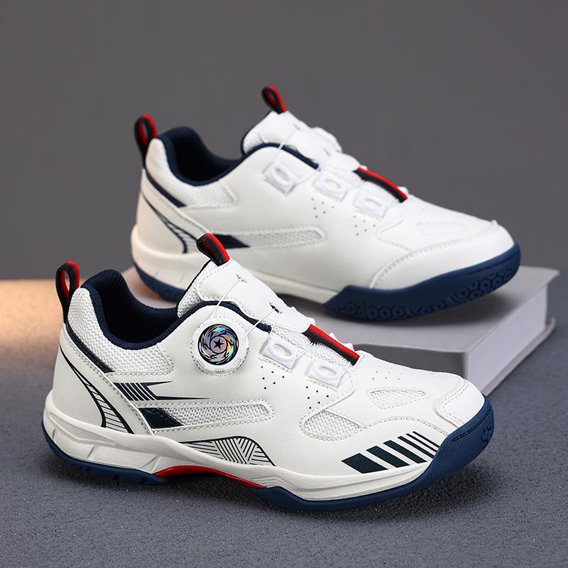 Унисекс Дышащие Легкие Кроссовки для Бадминтона и Тенниса с Вращающейся Пряжкой