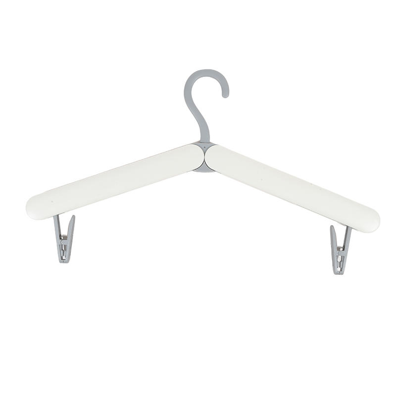 Складные дорожные вешалки Легкие Складные Экономящие место со скрытыми прищепками для подвешивания пиджаков брюк Идеально для путешествий шкафа дома ежедневного использования
