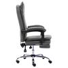 Office Chair Anthracite Artificial Leather