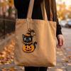 Cartoon Pattern Ghost Black Cat Pendant Gothic Style Owls Bat Hanging Decoration  Room Decoration