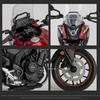 1:12 Honda Cb400x Cbr1000rr Сплав Модель мотоцикла Игрушки Машина Литой металл Резиновые шины Управление передним колесом Машины Украшение для дома