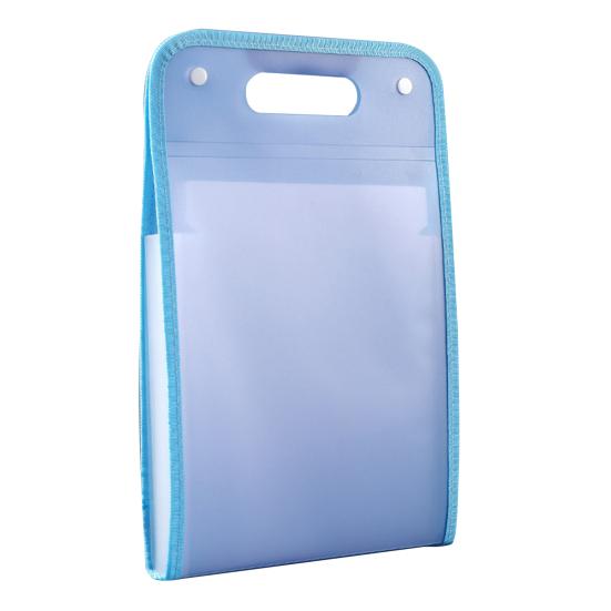 Expanding File Folder 13 Pockets Accordion File Organizer with Handle Plastic Clear Document Organizer Hold A4 Letter Size Paper