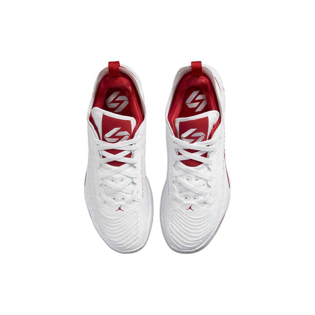 Мужские кроссовки Air Jordan Luka 1 White Fire Red DQ7689-116