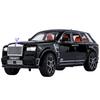 МояМашина 1:Литой сплав Rolls-Royce Cullinan Mansory в масштабе 1:24 - Черная коллекционная фигурка