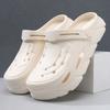 Garden Shoes Men's Hole Shoes Men's Sandals Summer New Solid Color Sandals Couple Bag Head Beach Shoes Men