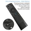 2.4G Wireless Remote Control with USB Receiver Voice Input for Smart TV Android TV Box HTPC PC