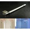 Stainless steel Shower Glass door fixed rod/clip,Bathroom glass support bar,Beveled clip,Stretchable length,shower accessories