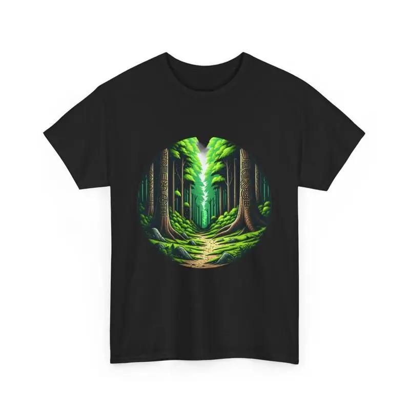 Enchanted Forest Path T Shirt Nature Adventure