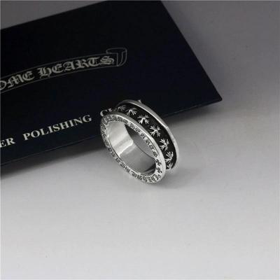 Трендовое кольцо с крестом Chrome Hearts: Винтажная роскошь унисекс с уникальным дизайном