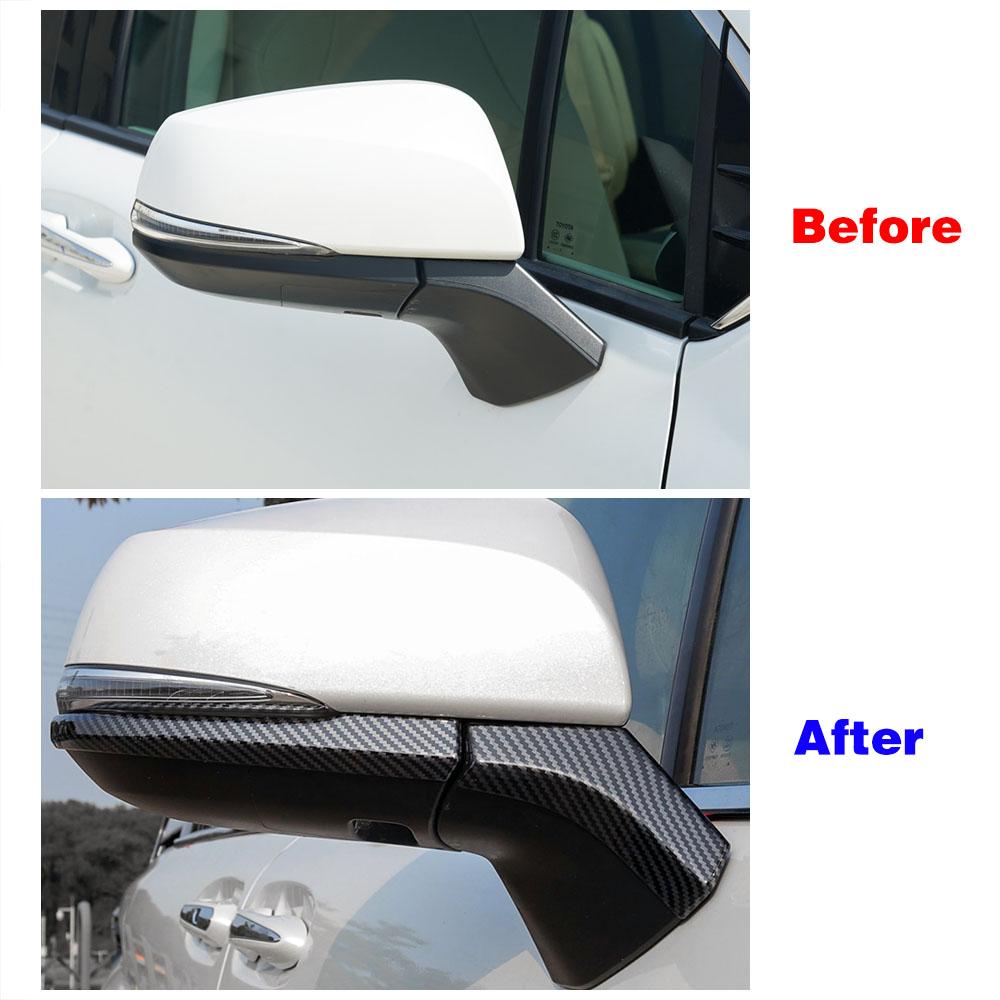 Для Toyota Sienna 4th 2024 2024 2024 Хромированная накладка на зеркало заднего вида, декоративная накладка на молдинг заднего вида, декоративная наклейка