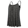 Women's Fashion Casual Vest Sleeveless Bohemian Print Loose Tank Large Top