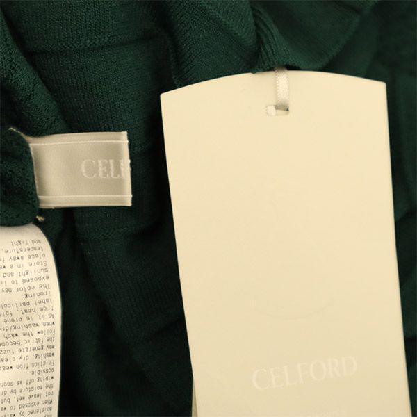 CELFORD неношеное трикотажное платье с рукавом 7 минут 36 размер зеленое Женское Б/У