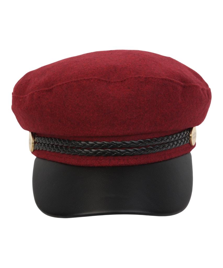 UNIVERSAL CHEMISTRY Wool Punk Rope Red Marine Cap