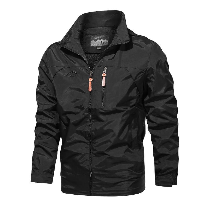 Autumn New Solid Color Casual Windproof and Waterproof Jacket Winter Jacket