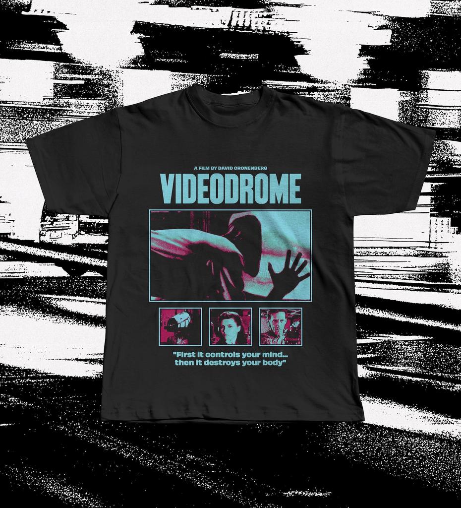 Videodrome Shirt - David Cronenberg 1983 Body Horror Tee - Cult Classic T-Shirt
