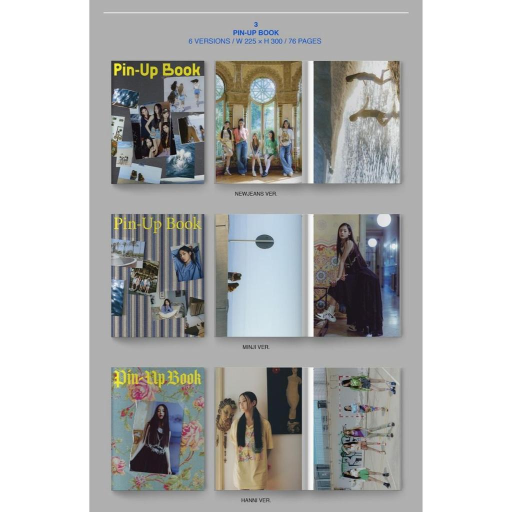 NewJeans Новые джинсы / 1-й EP-альбом (Синяя книга вер.)