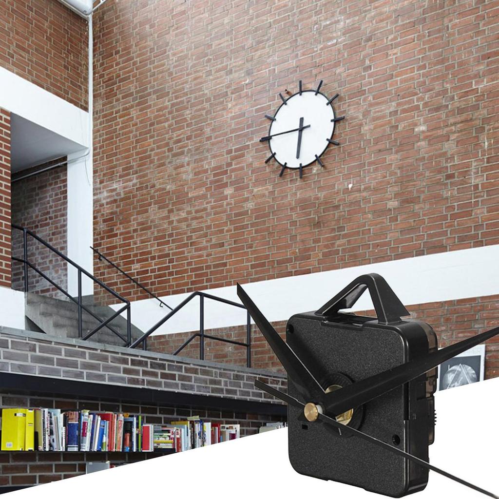 Wall Clock Movement Silent Quartzs Movement Machine Wall Hands Pointer Set Clockwork Table Long Shaft DIY Watches Repair Parts