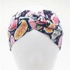 Bohemian Headband Women Boho Elastic Hairbands Sport Turban Head Wrap Cotton Bandage Beach Party Holiday Hair Accessories Fashion Summer