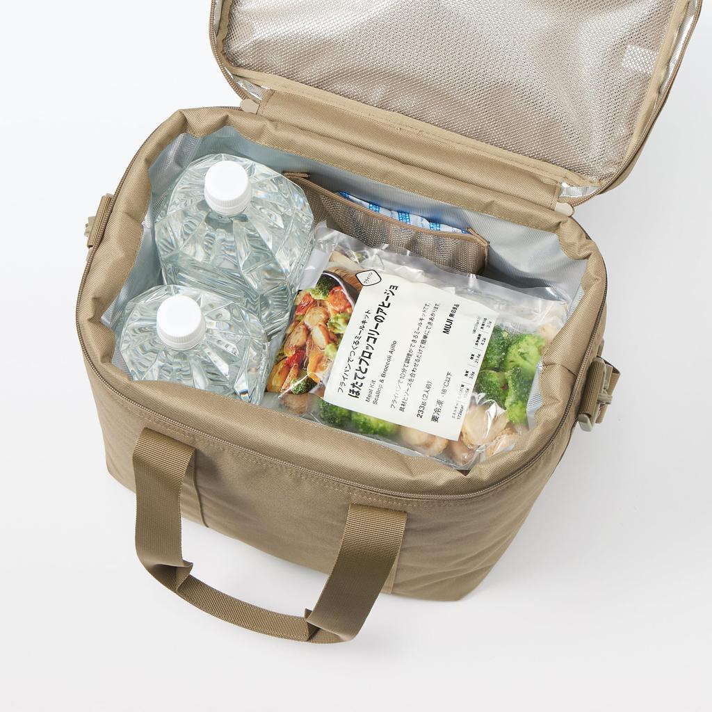 Сумка-холодильник MUJI, Бежевый, Большой, 32 x 30 x 21 см, 84383137