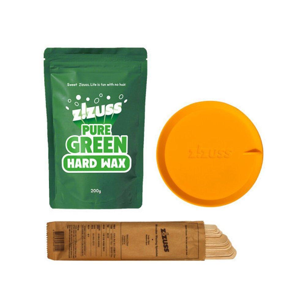 ZIZUSS Pure Green Стартовый набор для восковой депиляции 200 г