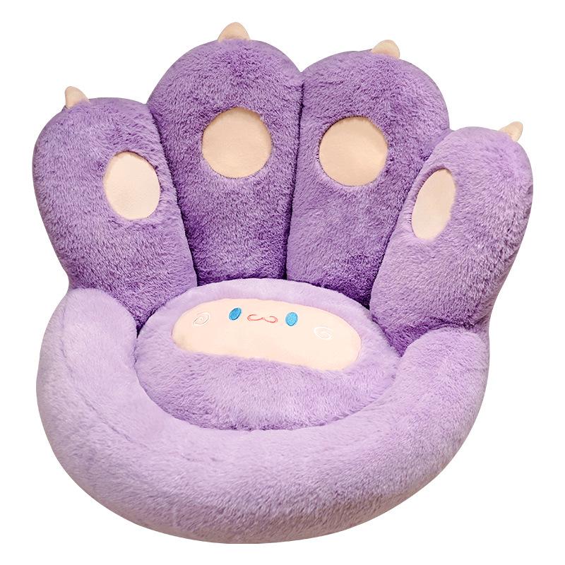 Подушка для пола Tatami Lazy Cat Claw — плотный, интегрированный футон со спинкой для дивана в спальне или гостиной.