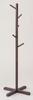 Pearl Metal Wooden Pole Hanger, Small, Brown, 2kg Capacity Per Hook, 44cm Wide, N-8282
