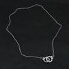 Titanium Steel Hip-hop Simple Handcuffs Pendant Versatile Retro Couple Men's and Women's Necklace Neck Chain Women
