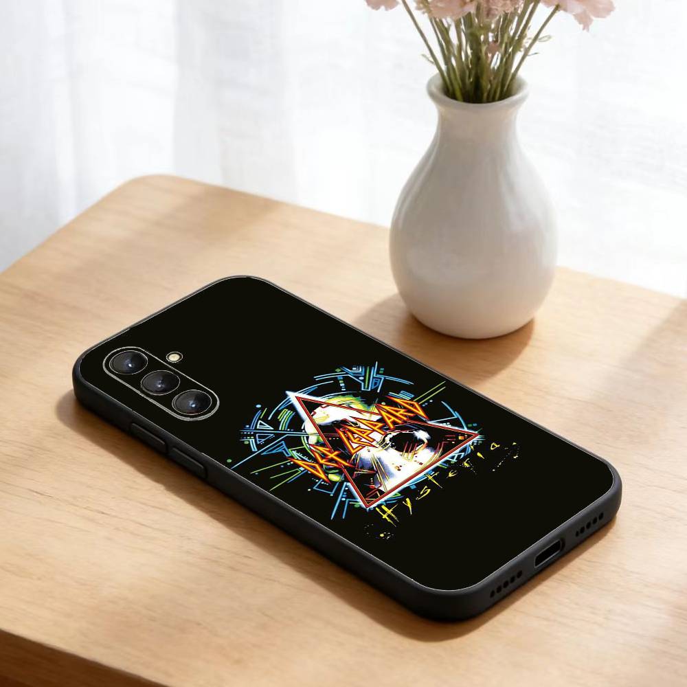 Популярная рок-группа D-Def leppard Чехол для телефона Samsung Galaxy A73,A21s,A22,A31,A52,A53,A71,A41 Мягкий черный корпус