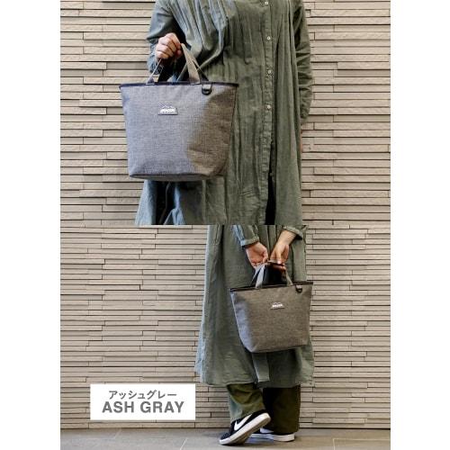 CB Japan BOCCA Insulated Lunch Tote, 8L Capacity, Aluminum Interior, Ash Gray