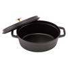 Staub Oval Pico Cocotte Oval 23cm Staub StaubOval Cocotte 1102325 Black [Staub] (enamel Pot/pan) [Staub] [Item]