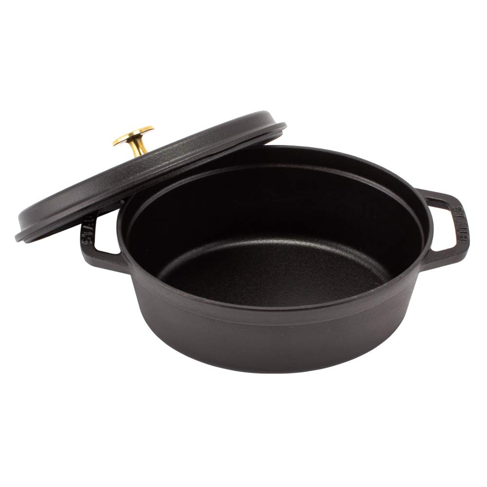 Staub Oval Pico Cocotte Oval 23cm Staub StaubOval Cocotte 1102325 Black [Staub] (enamel Pot/pan) [Staub] [Item]