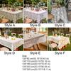 Home Decoration Embroidered French Lace Tablecloth Vintage Organza Table Cover White Table Linen Afternoon Tea