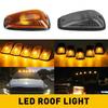 Светодиодные габаритные огни на крышу янтарного цвета с дымчатыми/желтыми линзами для пикапов Chevy/GMC