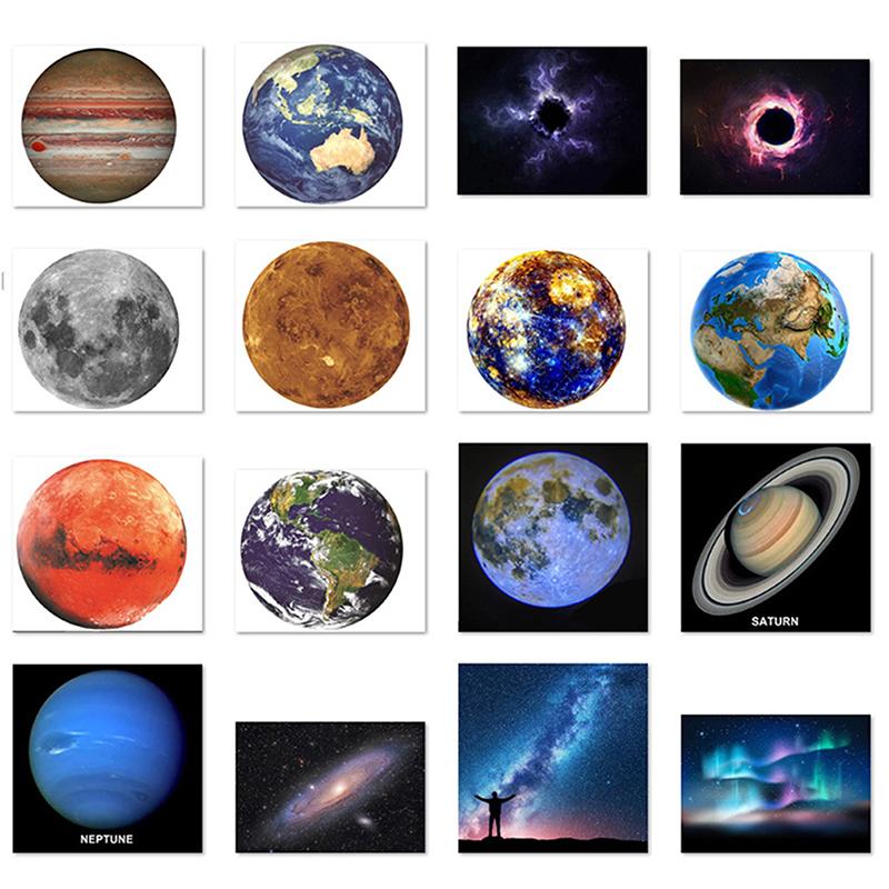 Проекционная лампа Земля Луна Звездный проектор Планетарный проектор Фоновая атмосфера Светодиодный ночник для детской спальни Настенный декор