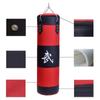 Boxing Bag 4ft Unfilled Heavy Punching Bag Sparring Training Sandbag with Gloves Hand & Wrist & Ankle Guards Chain