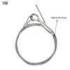 Adjustable Automatic Wire Rope Spring Hook Clothesline Picture Hanging Solution System Suspension Code Stainless Steel Cable