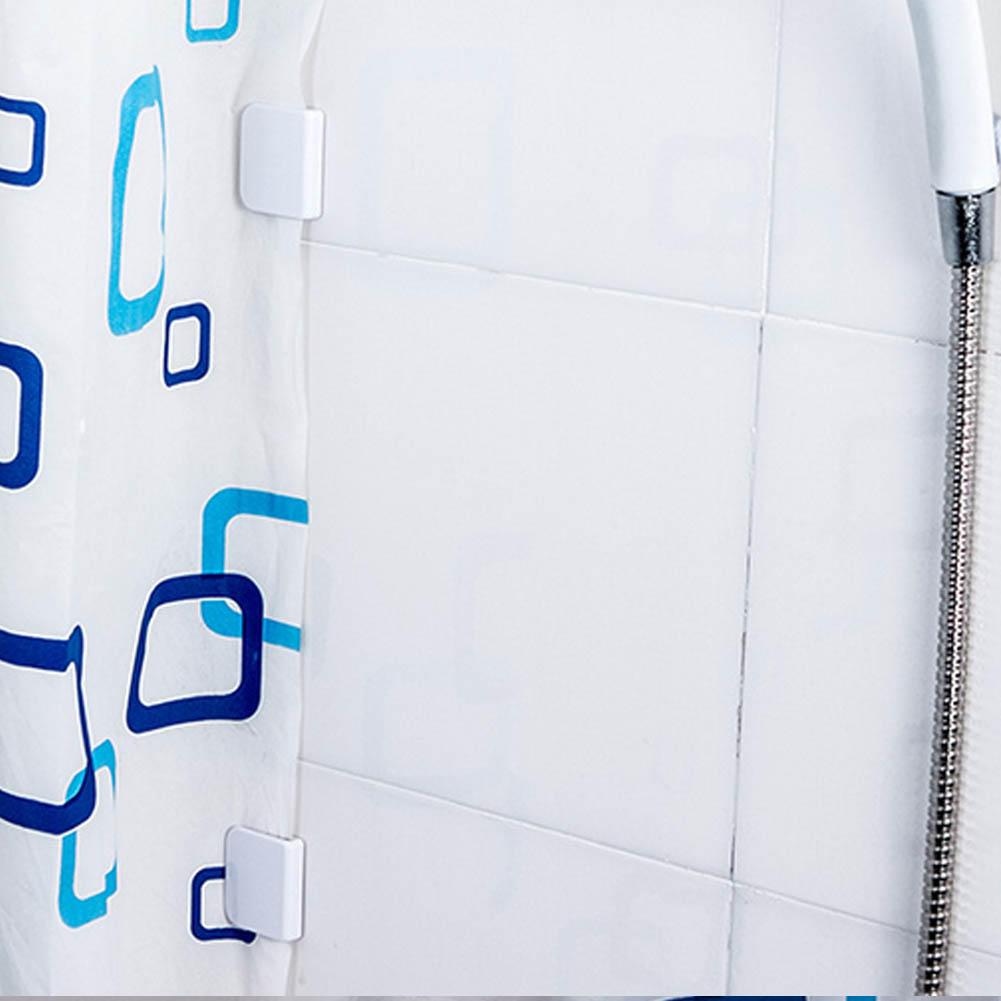 2 шт. зажимы для занавесок для душа, защита от брызг и разливов, защита от протечек воды, защита для ванной комнаты