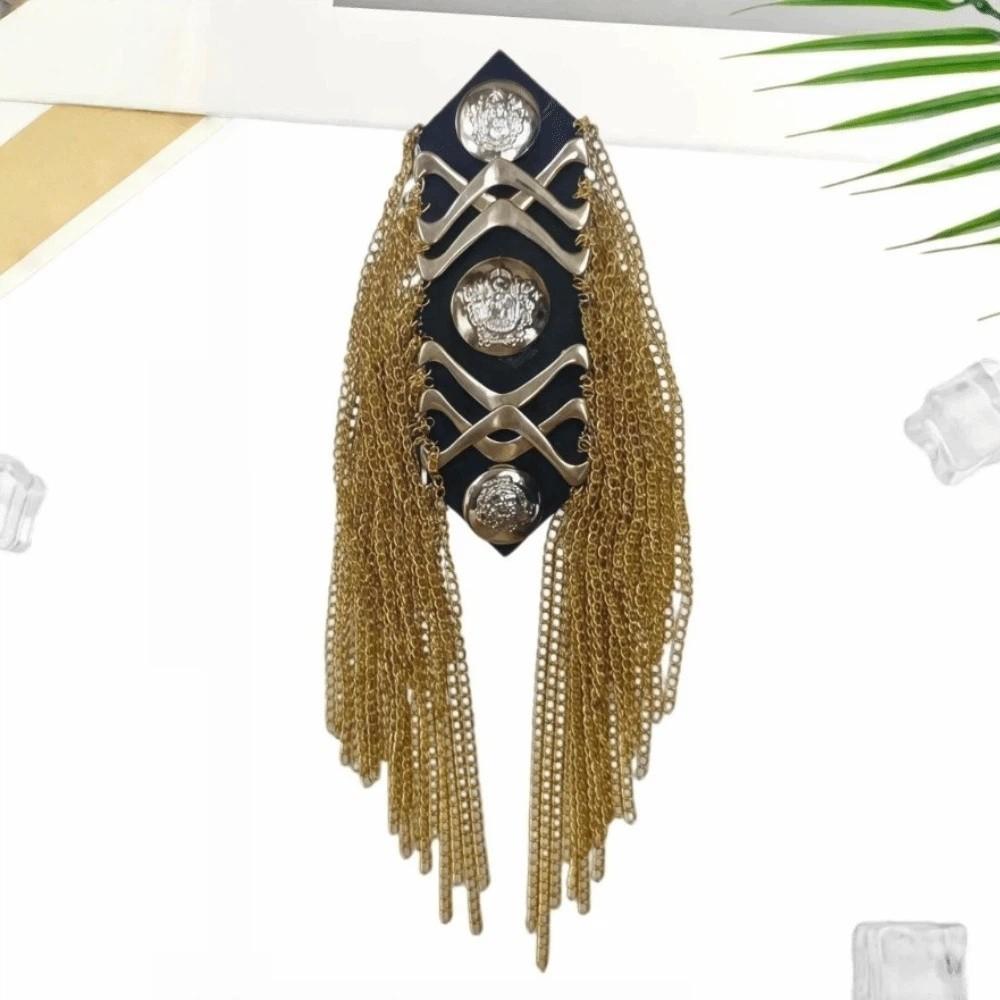 Fancy Looks Shoulder Board Dynamic Visual Effects Shoulder Mark Ceremonial Parade