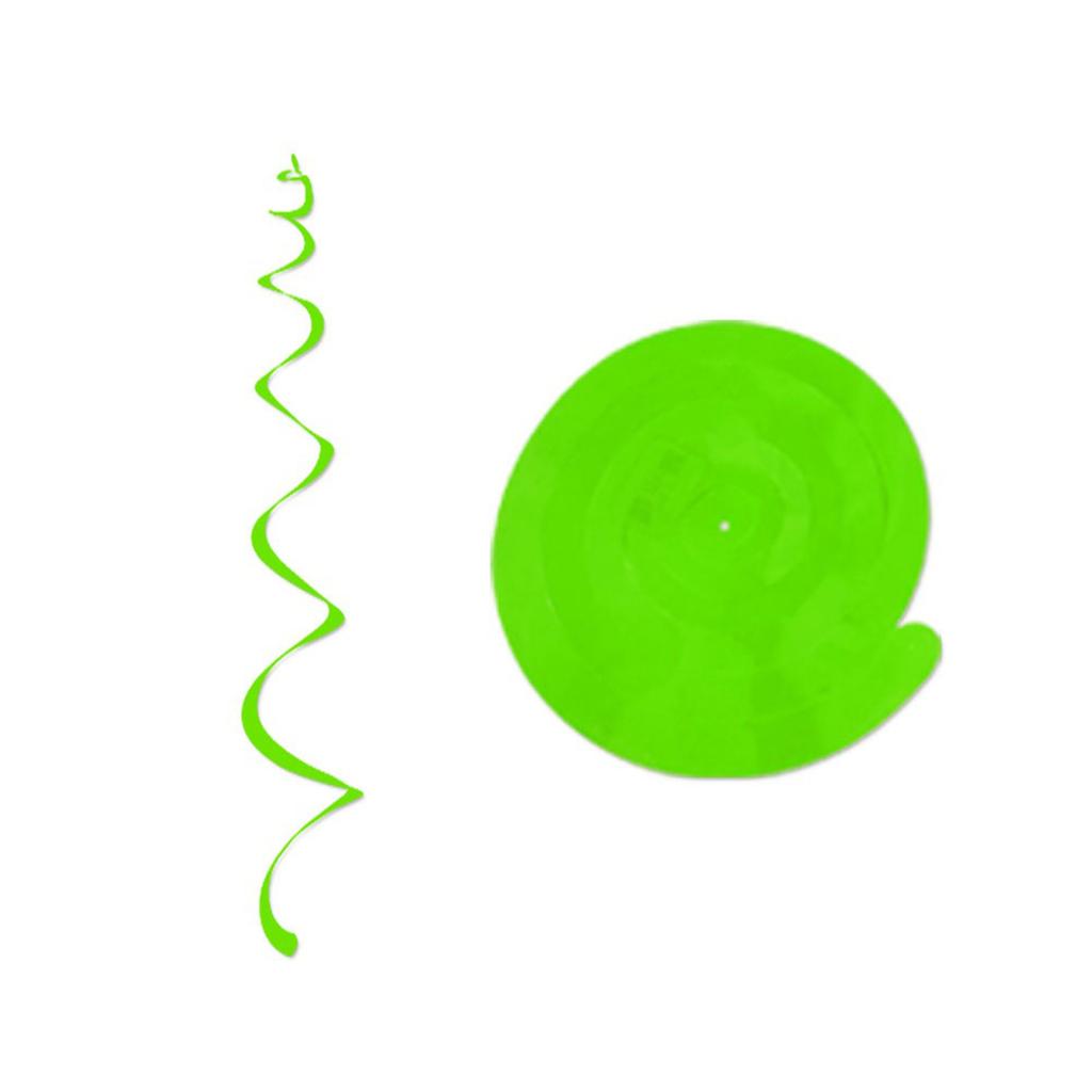 Party Decoration PVC Single Spiral Atmosphere Setting Hanging Ornament