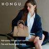 Женская текстурированная кожаная сумка-тоут на плечо Honggu