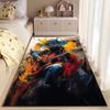 Colorful Guitarist Art Design suitable as a non-slip mat for the living room or bedroom sofa