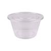 Одноразовые круглые пластиковые миски с крышками