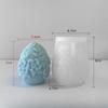 3D Пасхальное яйцо свеча силиконовая форма ангел цветок тиснение DIY мыло ручной работы шоколад форма для выпечки